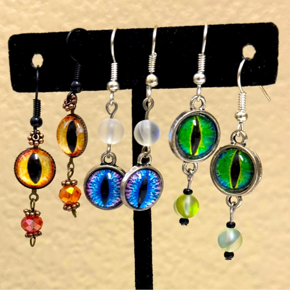 Fantasy - Dragon’s Eye Drop Earrings